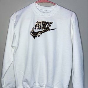 Custom Nike inspired sweatshirt
